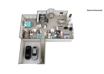  Floor Plan Sonoma II