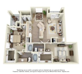 Montfort Place in North Dallas, TX, For Rent. Now leasing 1 and 2 bedroom apartments.