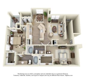 Montfort Place in North Dallas, TX, For Rent. Now leasing 1 and 2 bedroom apartments.