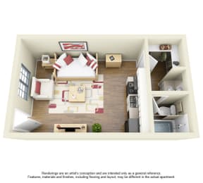La Hacienda offers Studio, 1 & 2 Bedroom Apartments in Tucson, AZ!