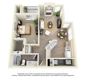 Bentley Place at Willow Bend offers  spacious 1, 2 & 3 Bedroom Apartments in Plano, TX! This is out 2 bedroom floor plan option!