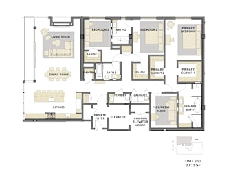 Floor Plan  Unit 230