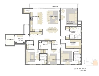 Floor Plan  Unit 420