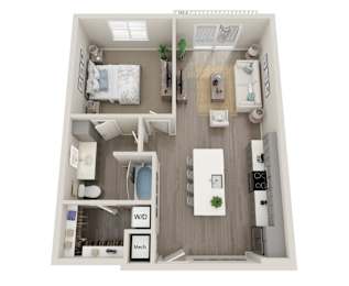 A3.1 Floor Plan at Icon @ Cooley Station, Arizona, 85295