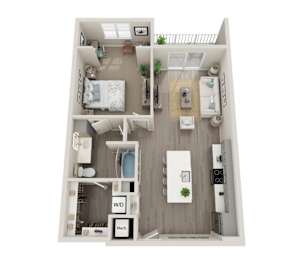 A4.1 Floor Plan at Icon @ Cooley Station, Gilbert, AZ 85295