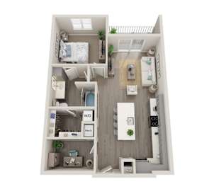 A4.2 Floor Plan at Icon @ Cooley Station, Gilbert, AZ