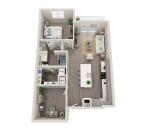 A4.3 Floor Plan at Icon @ Cooley Station, Gilbert, 85295