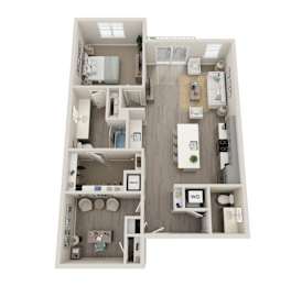 A7 Floor Plan at Icon @ Cooley Station, Gilbert, AZ 85295