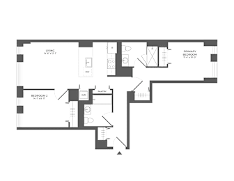 B5 Floor Plan at Link Apartments® QPN, New York, 11101