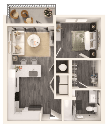  Floor Plan A2-A