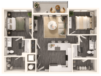  Floor Plan B1