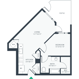 1 bed 1 bath F at Link Apartments® Four 12, California, 94607
