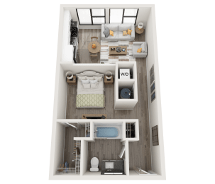 S1 Floor Plan  at Link Apartments® Montford, Charlotte