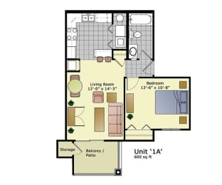bedroom floor plan  the residences at sawmill estates