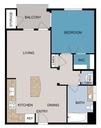 a blueprint of a floor plan of a house