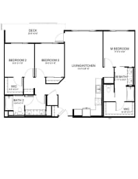 a floor plan of a bedroom floor plan