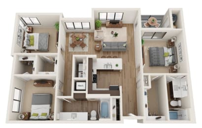 C1 Floor Plan