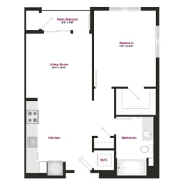 A2 Floor Plan