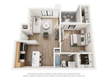 A2 floor plan