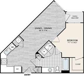 A2 floor plan