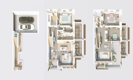 C3 Floor plans at Merge 56
