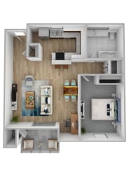 A2 floor plan