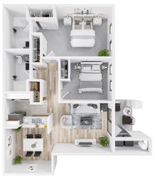 B1 Floor Plan Image at in Henderson