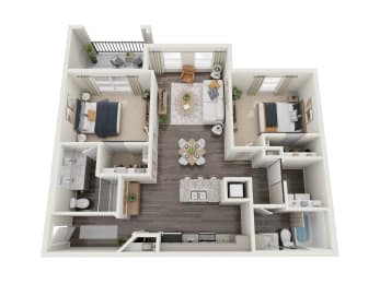 Floor Plan  a 1 bedroom floor plan  503 square feet