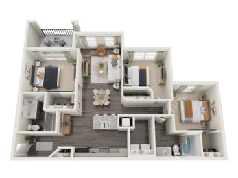 Floor Plan  a 2100 sq ft floor plan with a bedroom and a living room