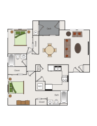 a floor plan of a house  at Falcon Bridge at Gale Ranch, California, 94582