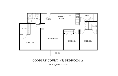 a floor plan of the roommates court