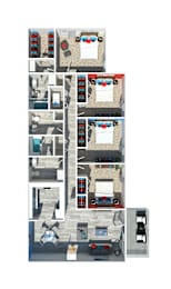 4 Bedroom Floor Plan at Addison at Sutherland, Knoxville