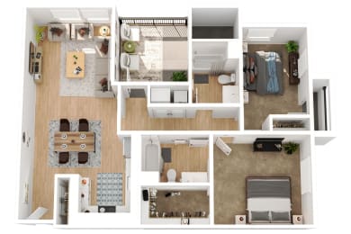 4 bedroom floor plan  the residences at