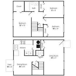  Floor Plan .The Regency