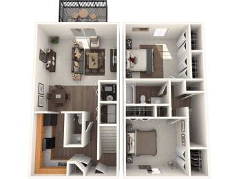 Archers Pointe Two Bedroom Townhome