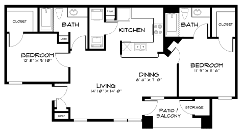  Floor Plan B1