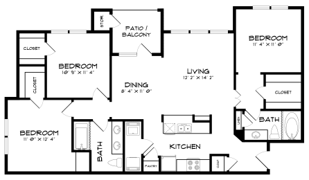  Floor Plan C1