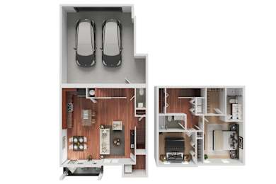 Paramount Floor Plan at Meridian West Shore, Pennsylvania