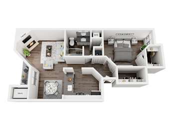 Kensington Lower Floorplan at Woodland Meadows, Clinton Township