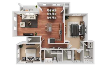 Zenith Floor Plan at Meridian West Shore, Mechanicsburg, PA 17055