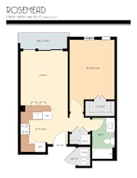 1 bedroom 1 bathroom at Liberty Blvd Apartments - Saltlake City, UT Apartments, Utah, 84102