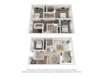  Floor Plan TH4