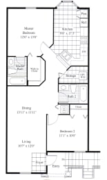  Floor Plan Monet II