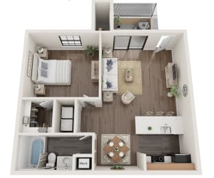 Tuscany-Floor Plan at Lakeside Gardens, Daytona, FL 32114