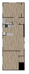 PB1 Floor Plan at Palm Gardens @ Biscayne Gardens, Florida, 33181