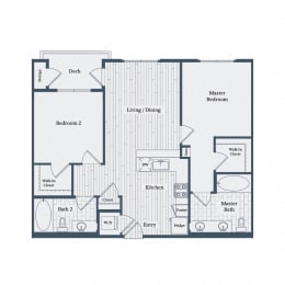  Floor Plan B100
