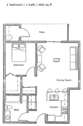 Prairie View_Floorplan 1x1