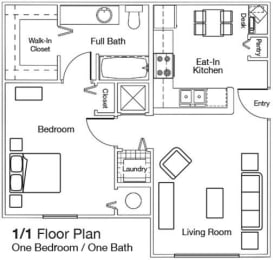 Windsong| 1 Bed 1 Bath