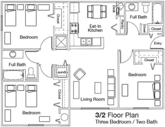 Windsong| 3 Bed 2 Bath
