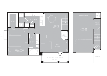 1 bedroom 1 bathroom floorplan